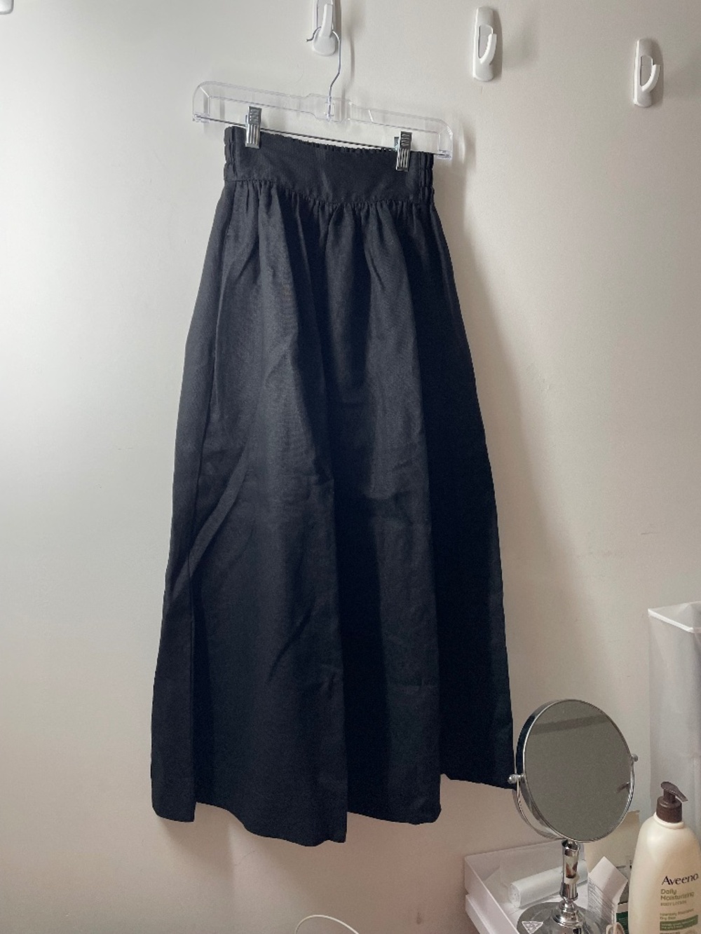 NotPerfectLinen SION gathered linen skirt